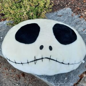 Neca Nightmare Before Christmas Jack Skellington Head Pillow 21"Wx17.5"H RARE